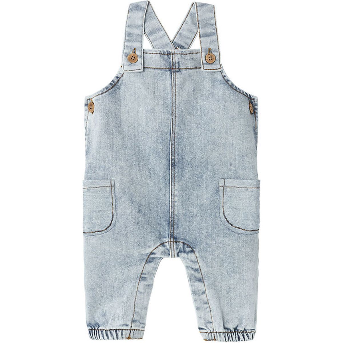 Lil' Atelier Smækbukser - NbfSaga - Light Blue Denim