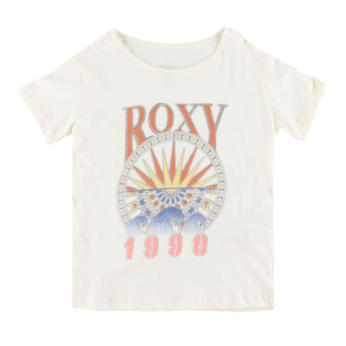 Roxy T-Shirt - Day And Night - Vintage A - Egret