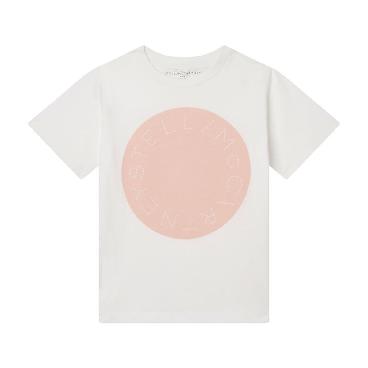 Stella McCartney Kids T-shirt - Ivory m. Rosa