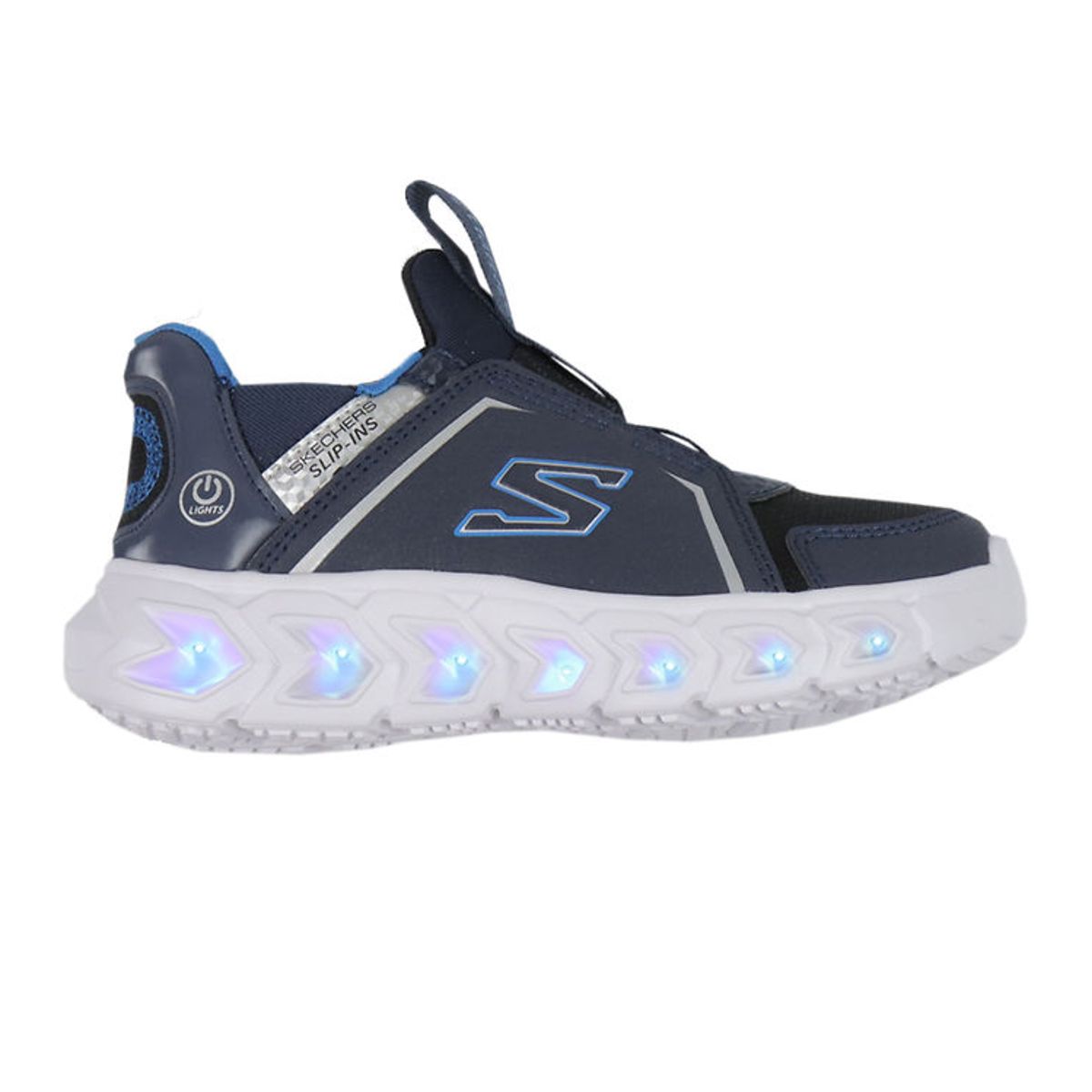 Skechers Blinkesko - HYPNO-FLASH 2.0 - Navy/Sort