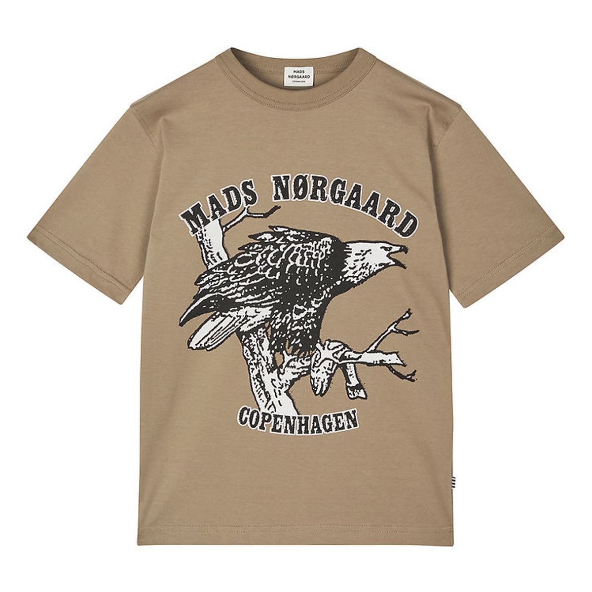 Mads Nørgaard T-shirt - Theo - Lead Gray