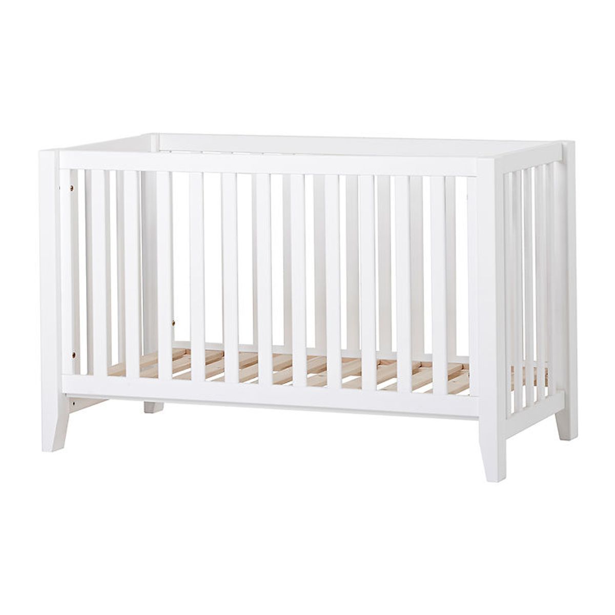 Hoppekids Babyseng - Anton - 129x69x81 cm - Hvid