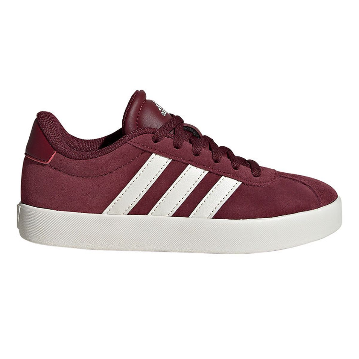 adidas Performance Sko - VL Court 3.0 K - Bordeaux Rød/Hvid