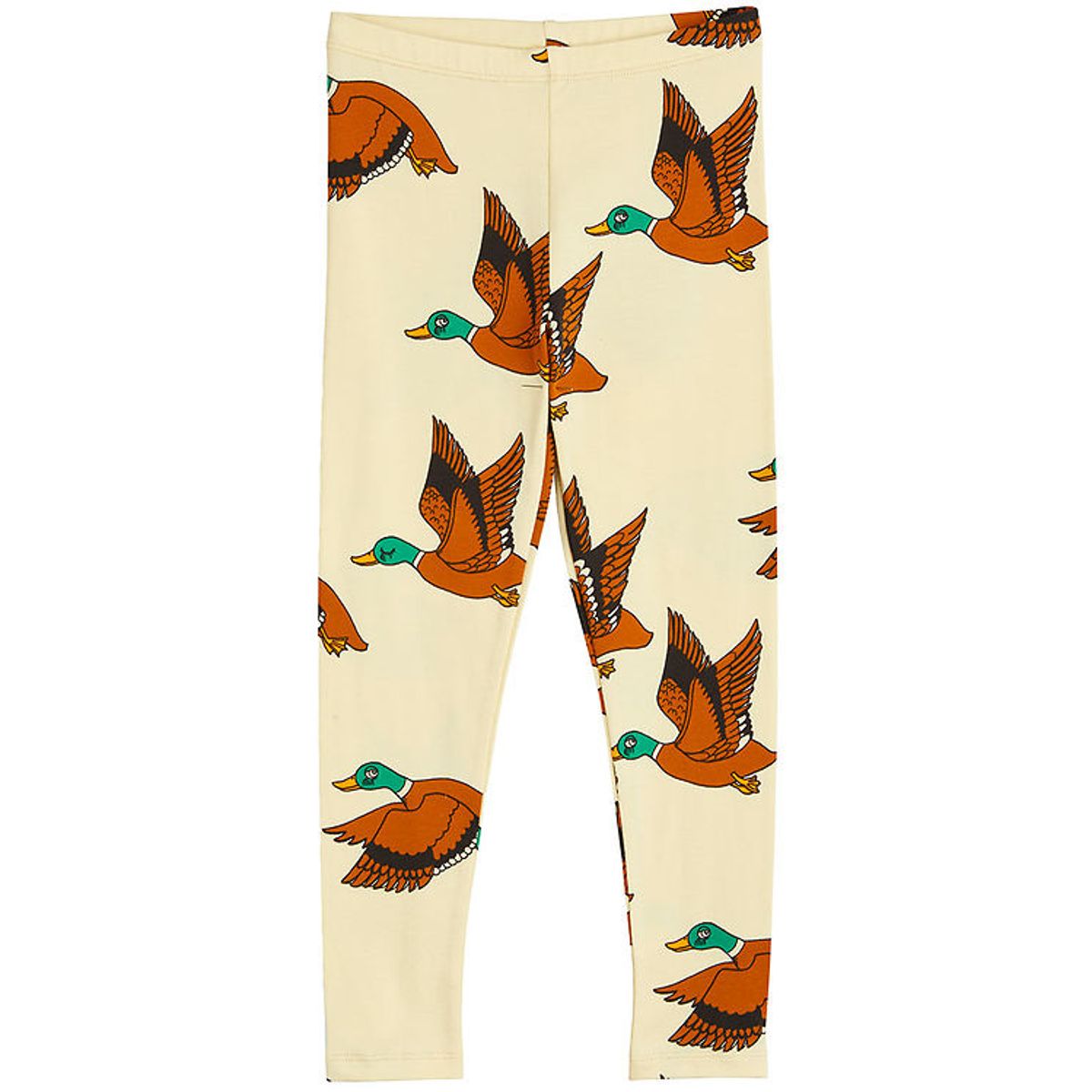 Mini Rodini Leggings - Ducks - Gul