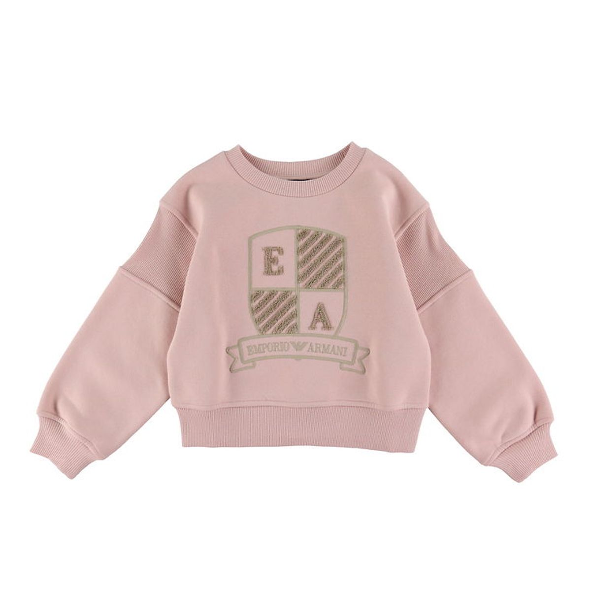 Emporio Armani Sweatshirt - Rose Smoke m. Beige