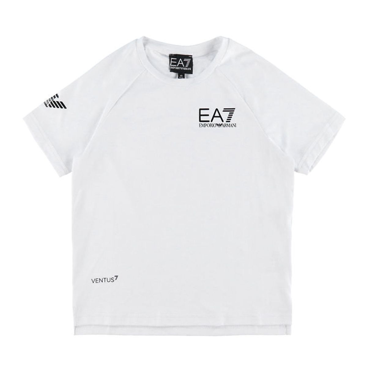 EA7 T-shirt - Hvid m. Sort