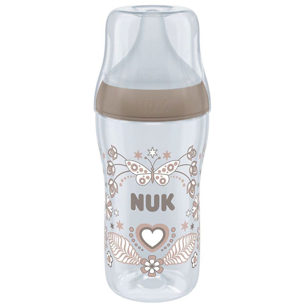 Nuk Sutteflaske - Perfect Match - 260 ml - Hearts