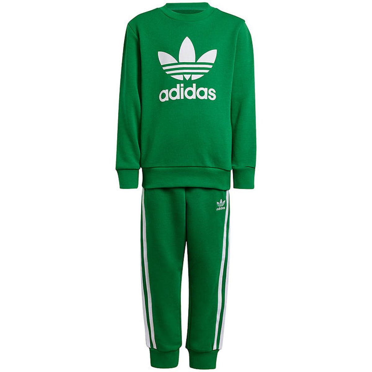 adidas Originals Sweatsæt - Trefoil Crew SE - Grøn