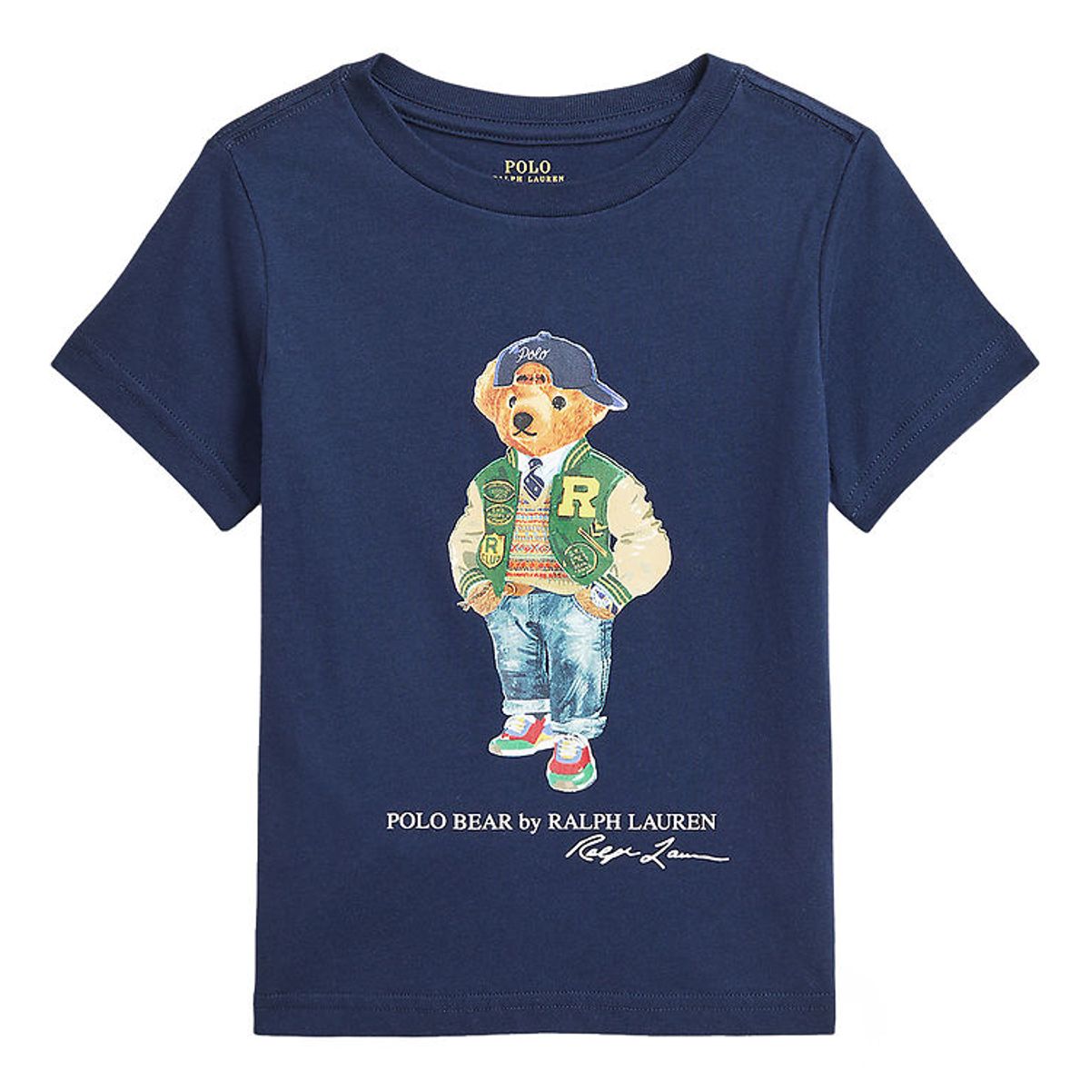 Polo Ralph Lauren T-Shirt - Navy m. Bamse