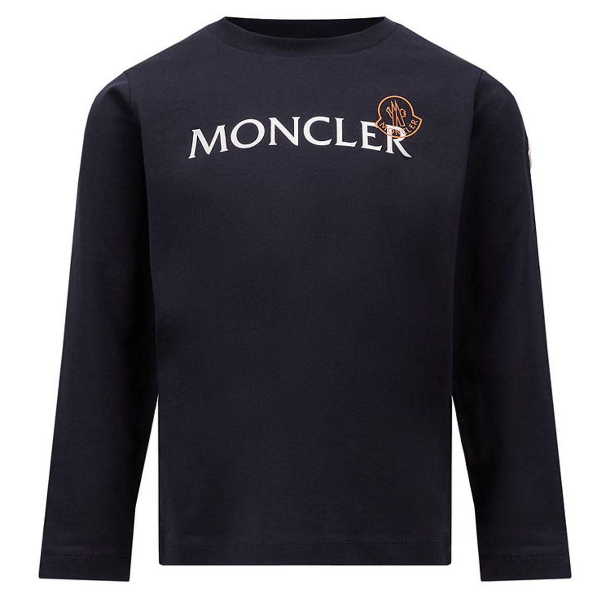 Moncler Bluse - Medium Blue m. Hvid