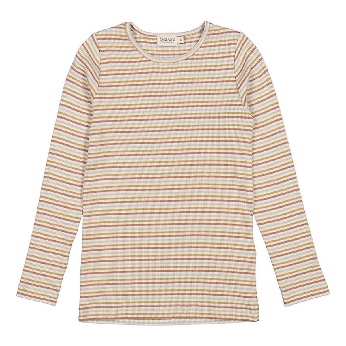 MarMar T-Shirt - Rib - Tani - Antumn Stripe Mix