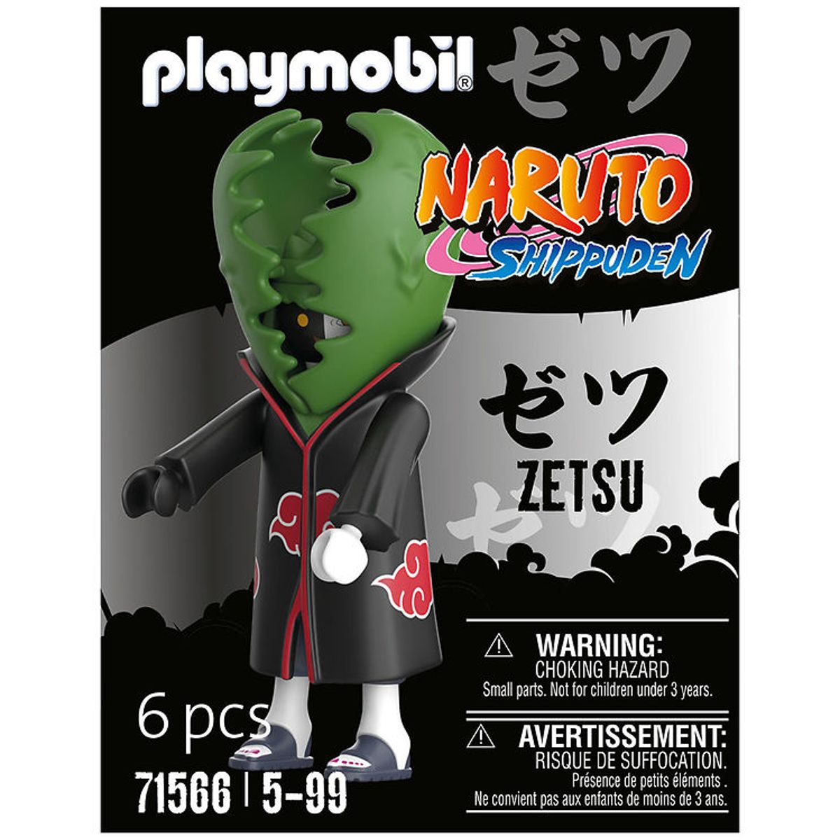 Playmobil Naruto - Zetsu - 71566 - 6 Dele