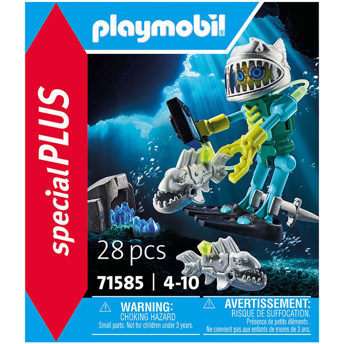 Playmobil SpecialPlus - Dykkerrobot - 71585 - 28 Dele