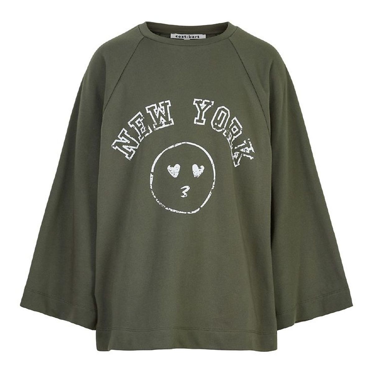 Cost:Bart Sweatshirt - Oversize - CBSol - Deep Lichen Green