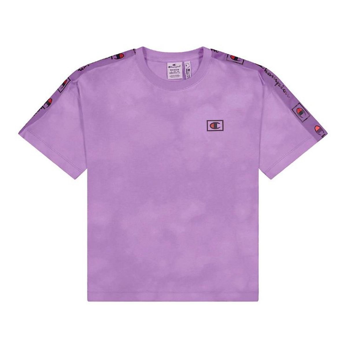 Champion Fashion T-Shirt - Lilla m. Logo