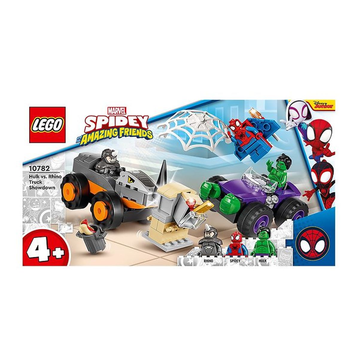 LEGO ® Marvel Spider-Man - Hulk Og Rhinos Truck-Kamp 10782 - 110