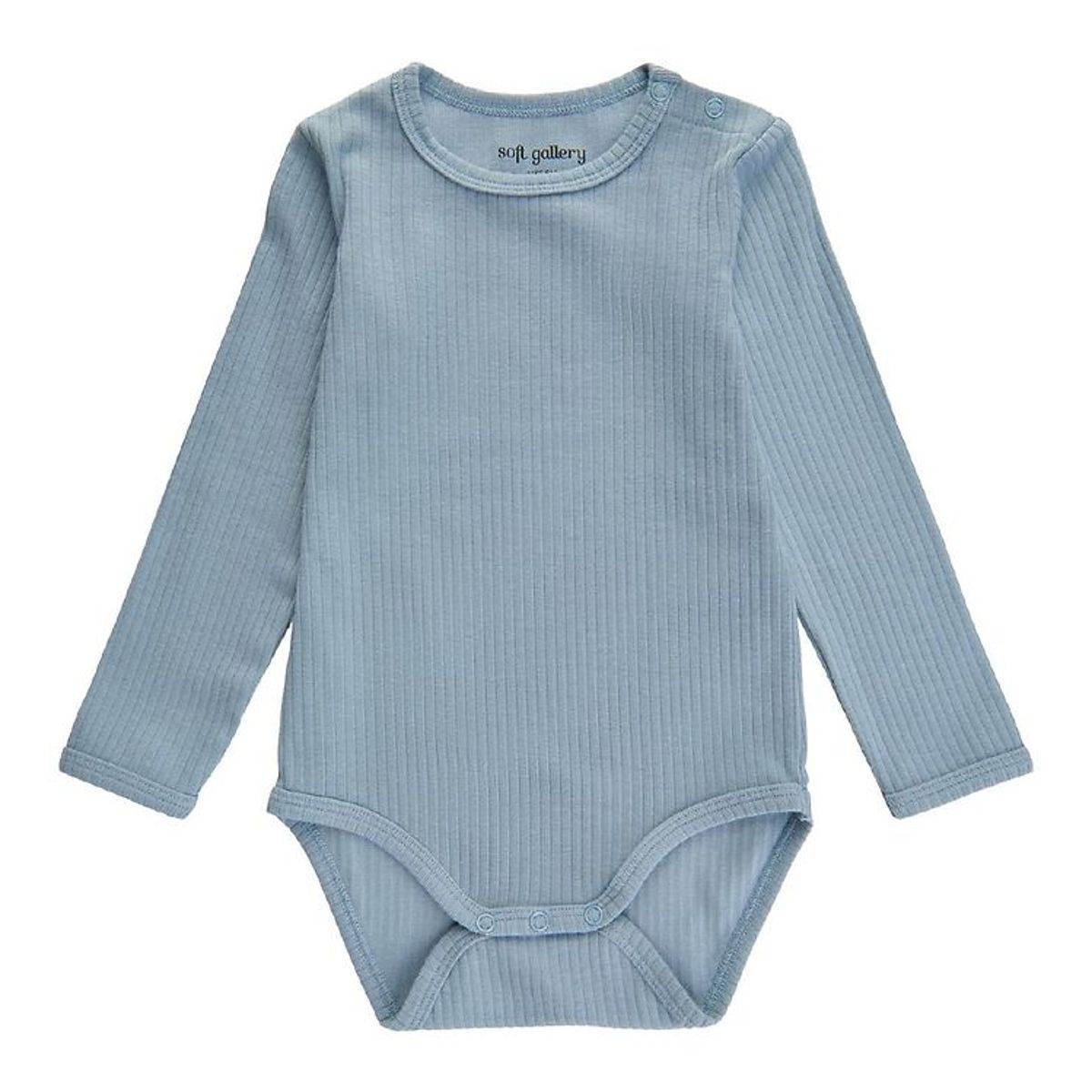 Soft Gallery Body l/æ - Rib - SGGalileo - Dusty Blue