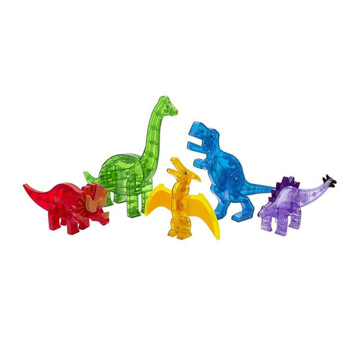 Magna-Tiles Magnetsæt - Dinos