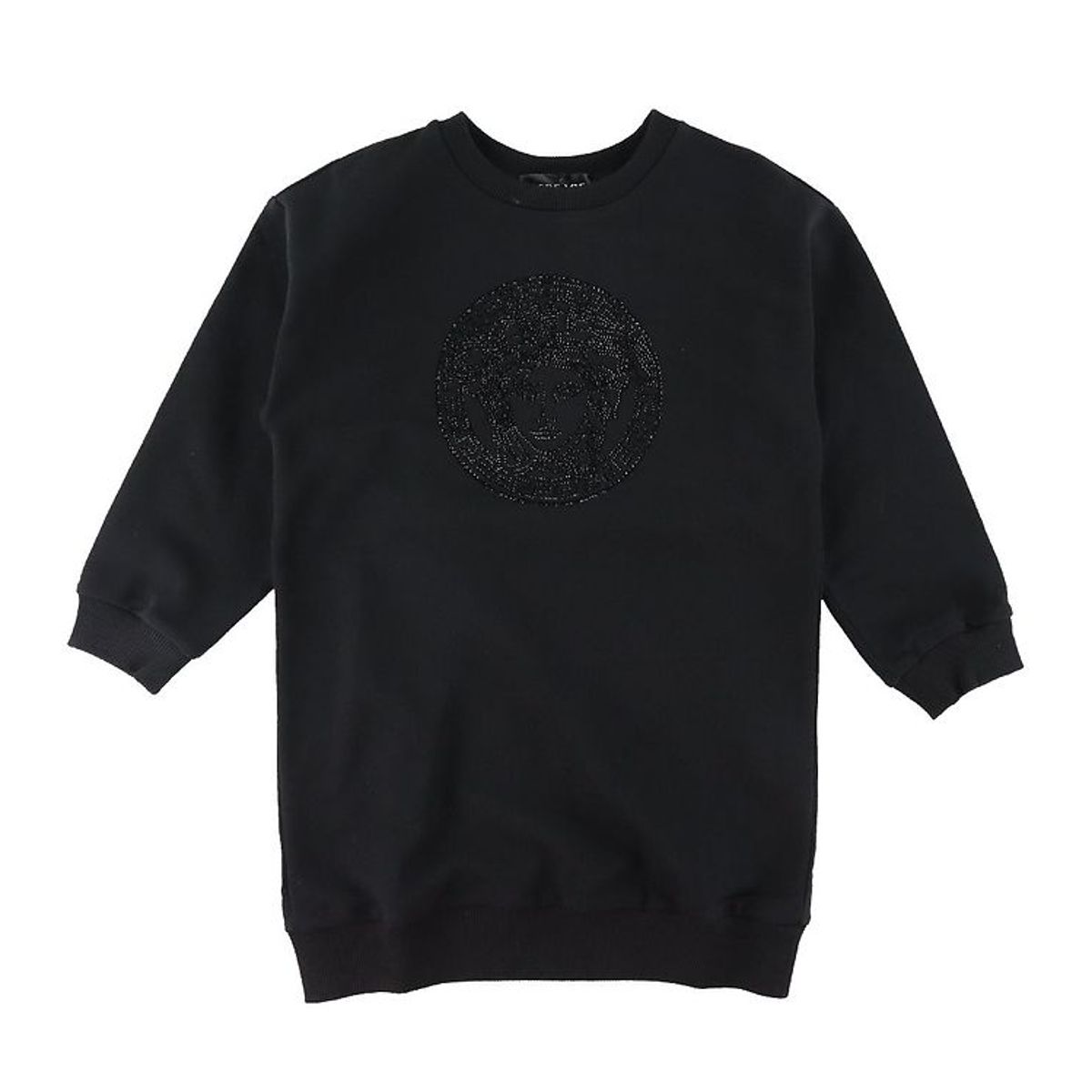 Versace Sweatkjole - Sort m. Logo/Similisten