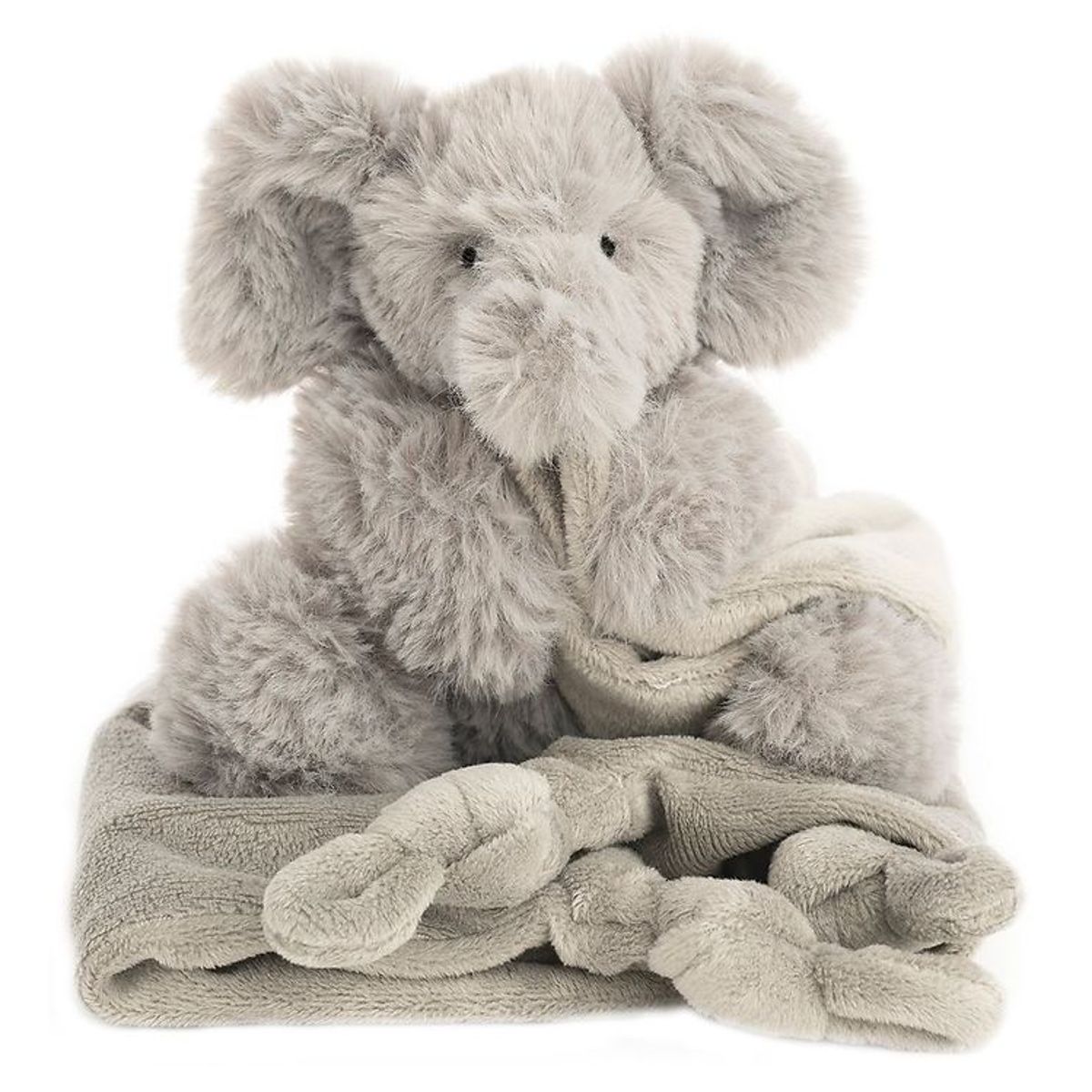 NatureZoo Nusseklud - Elefant - 35x35 cm - Grey