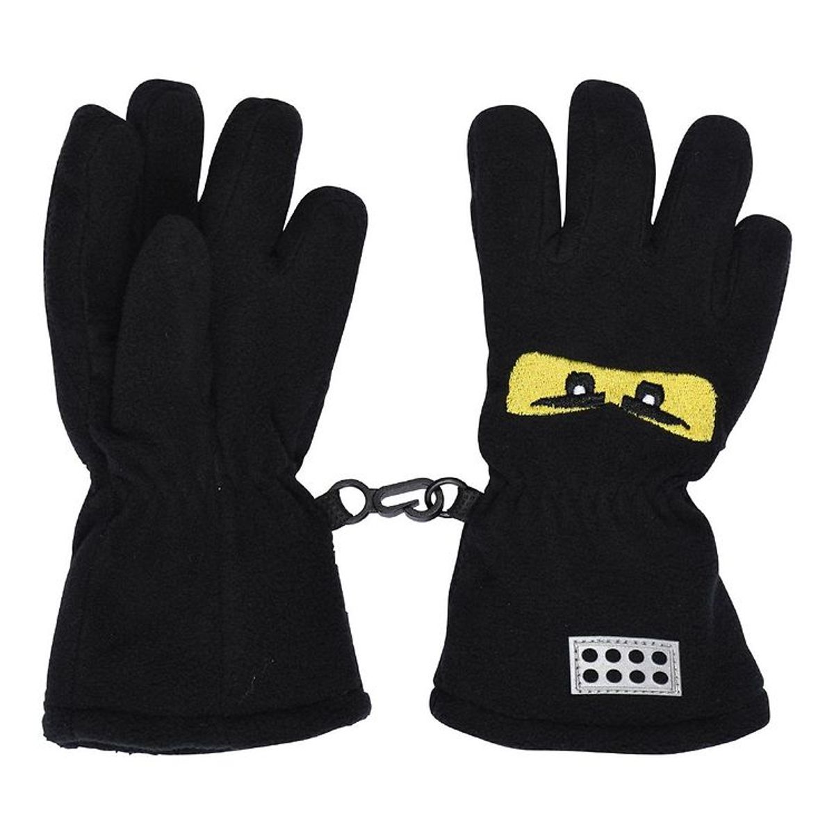 LEGO ® Ninjago Handsker - Fleece - Sort m. Øjne