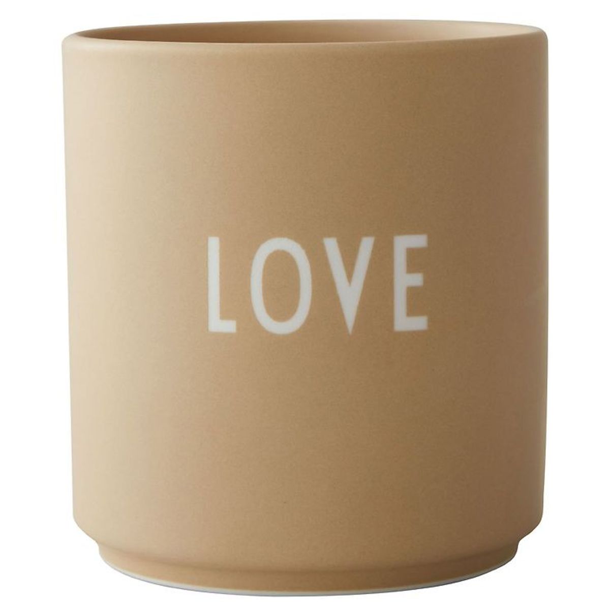 Design Letters Kop - Favorite Cup - Beige