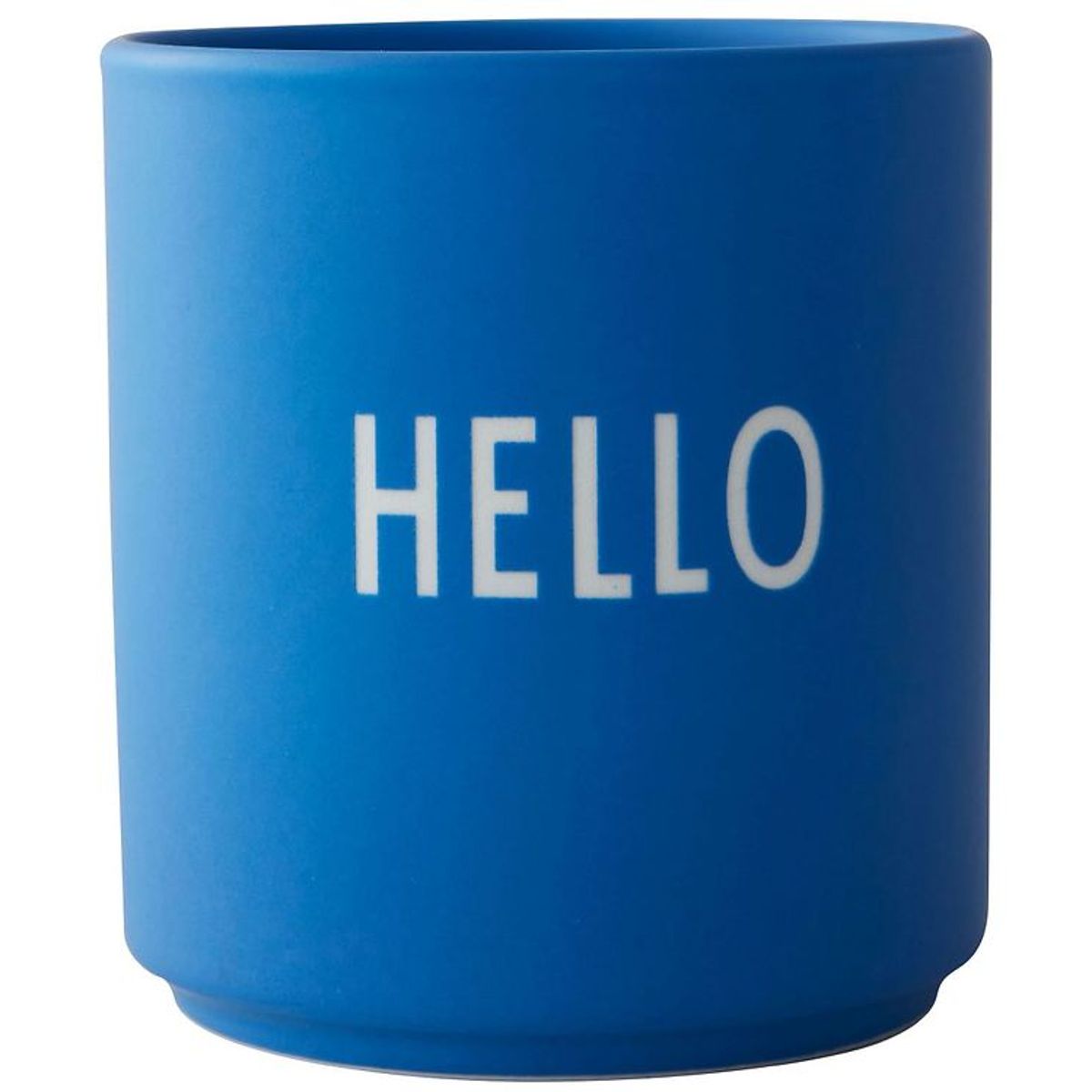 Design Letters Kop - Favorite Cup - Hello - Cobalt Blue