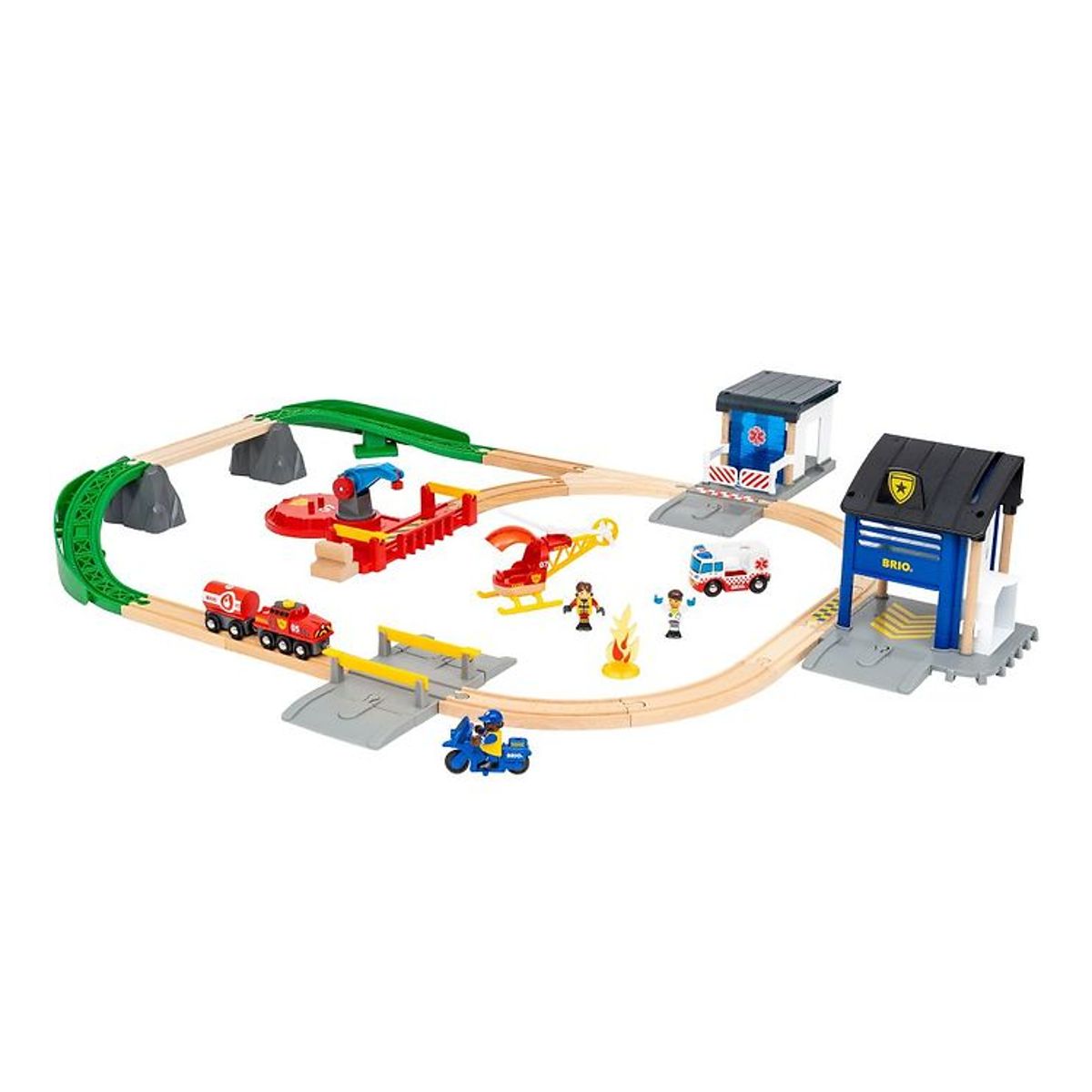 BRIO Rescue Team Togsæt 36025