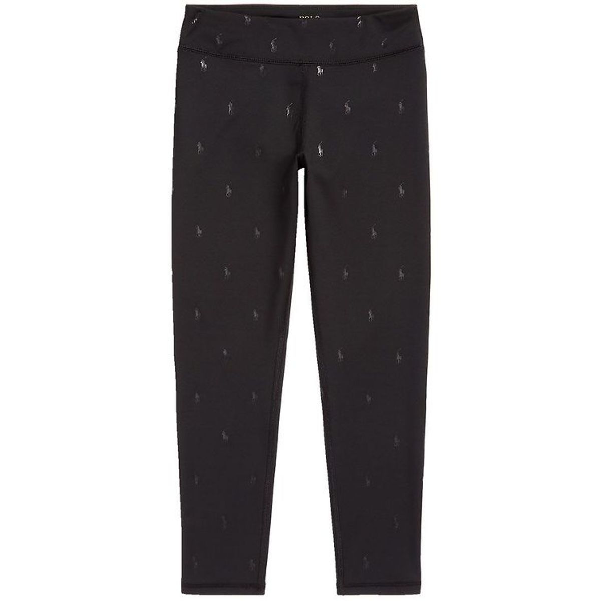 Polo Ralph Lauren Leggings - Sort m. Logoer