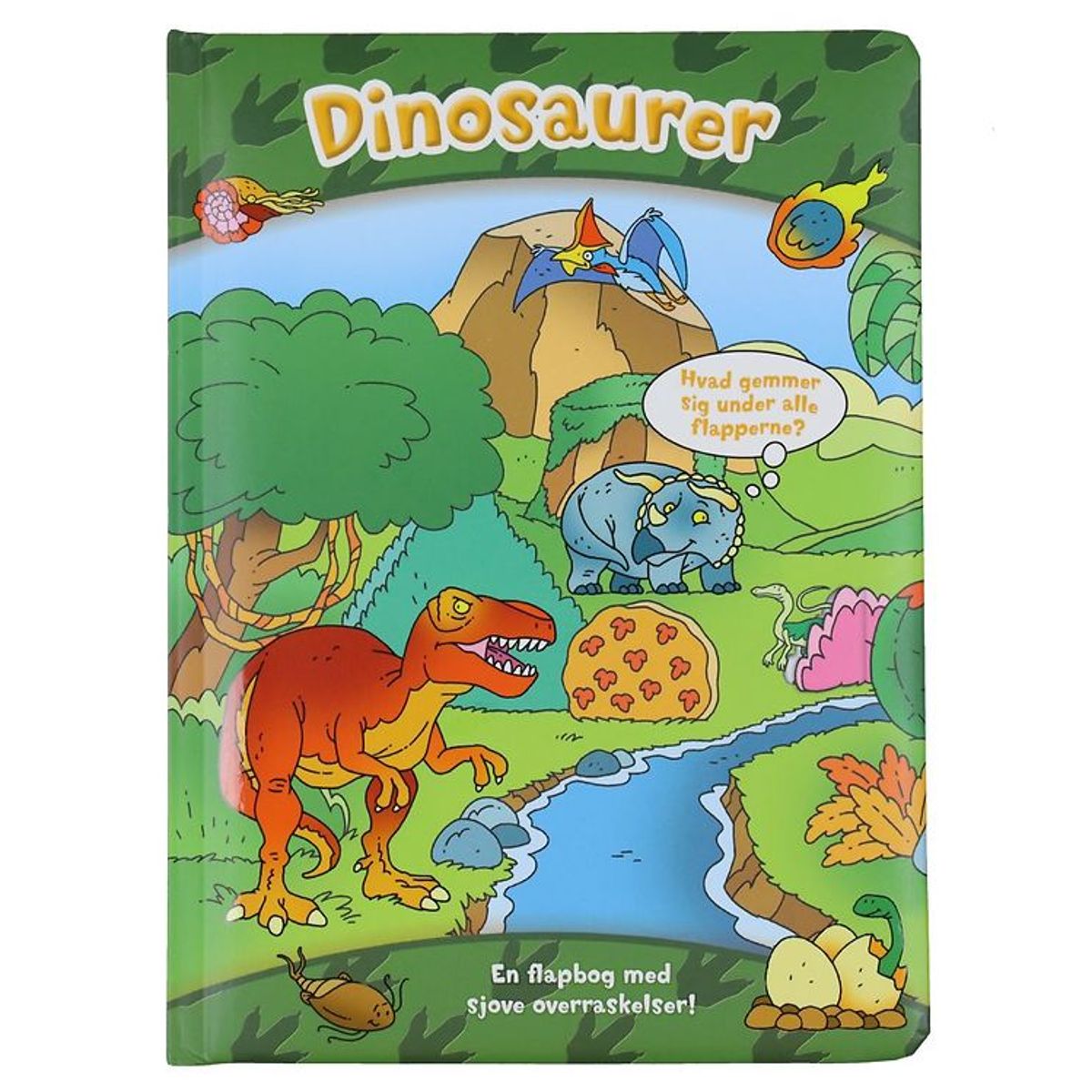 Forlaget Bolden Bog - Den Store Flapbog: Dinosaurer - Dansk