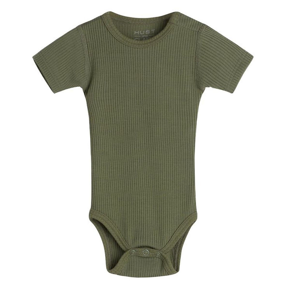 Hust and Claire Body k/æ - Bet - Rib - Uld - Dusty Green