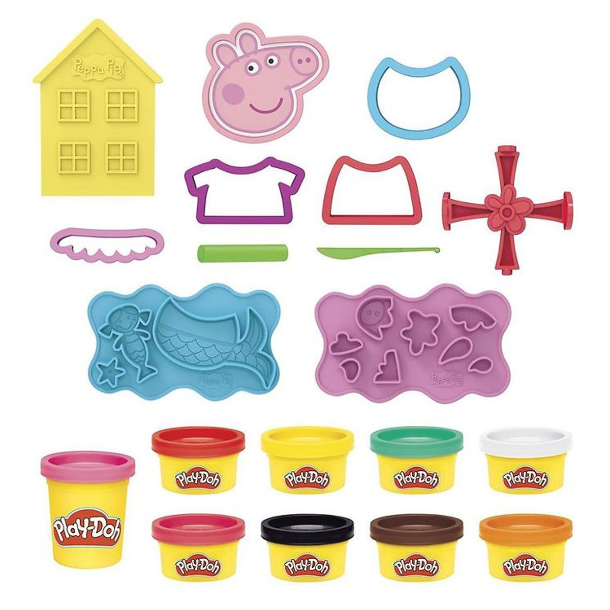 Play-Doh Modellervoks - Peppa Pig Stylin' Set