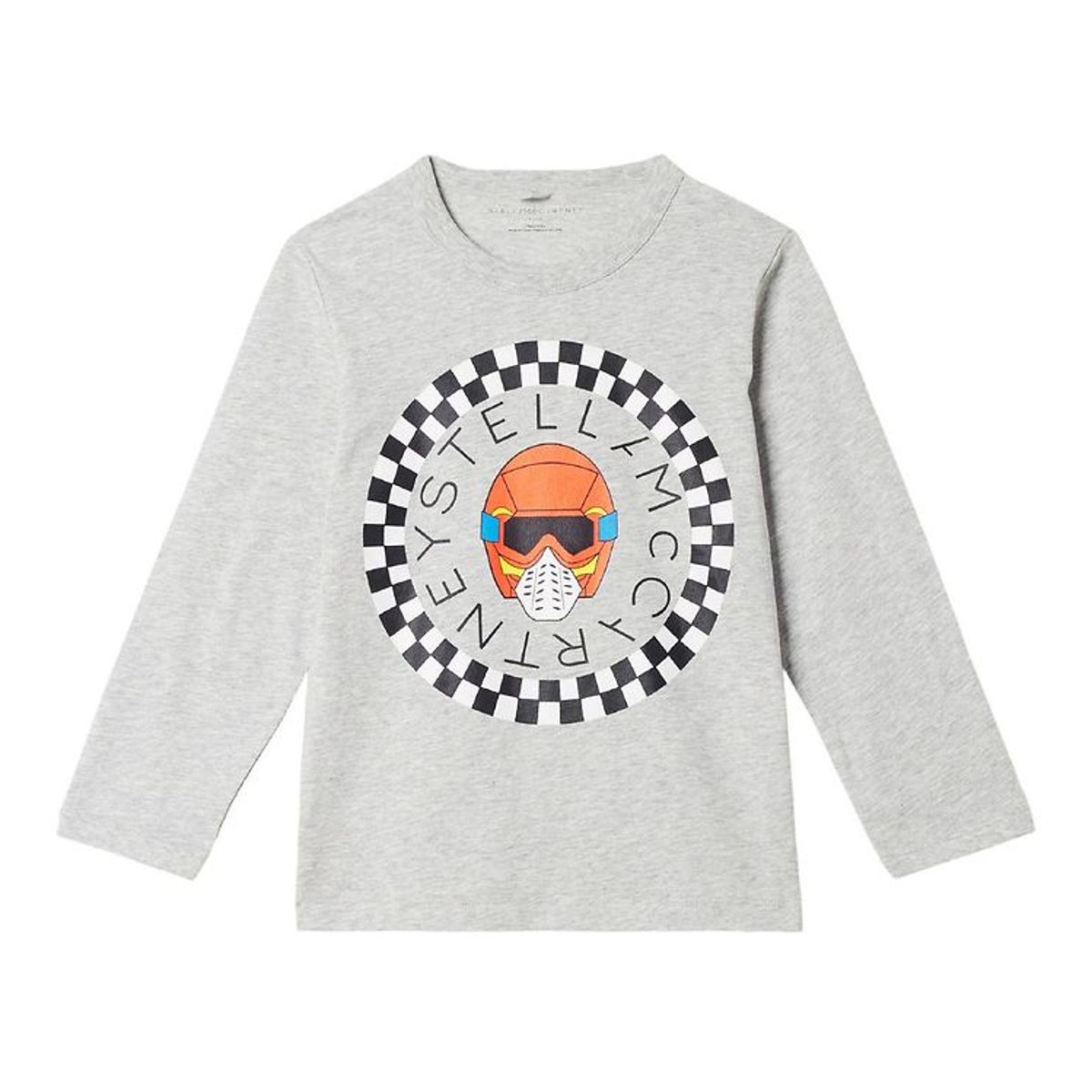 Stella McCartney Kids Bluse - Gråmeleret m. Logo