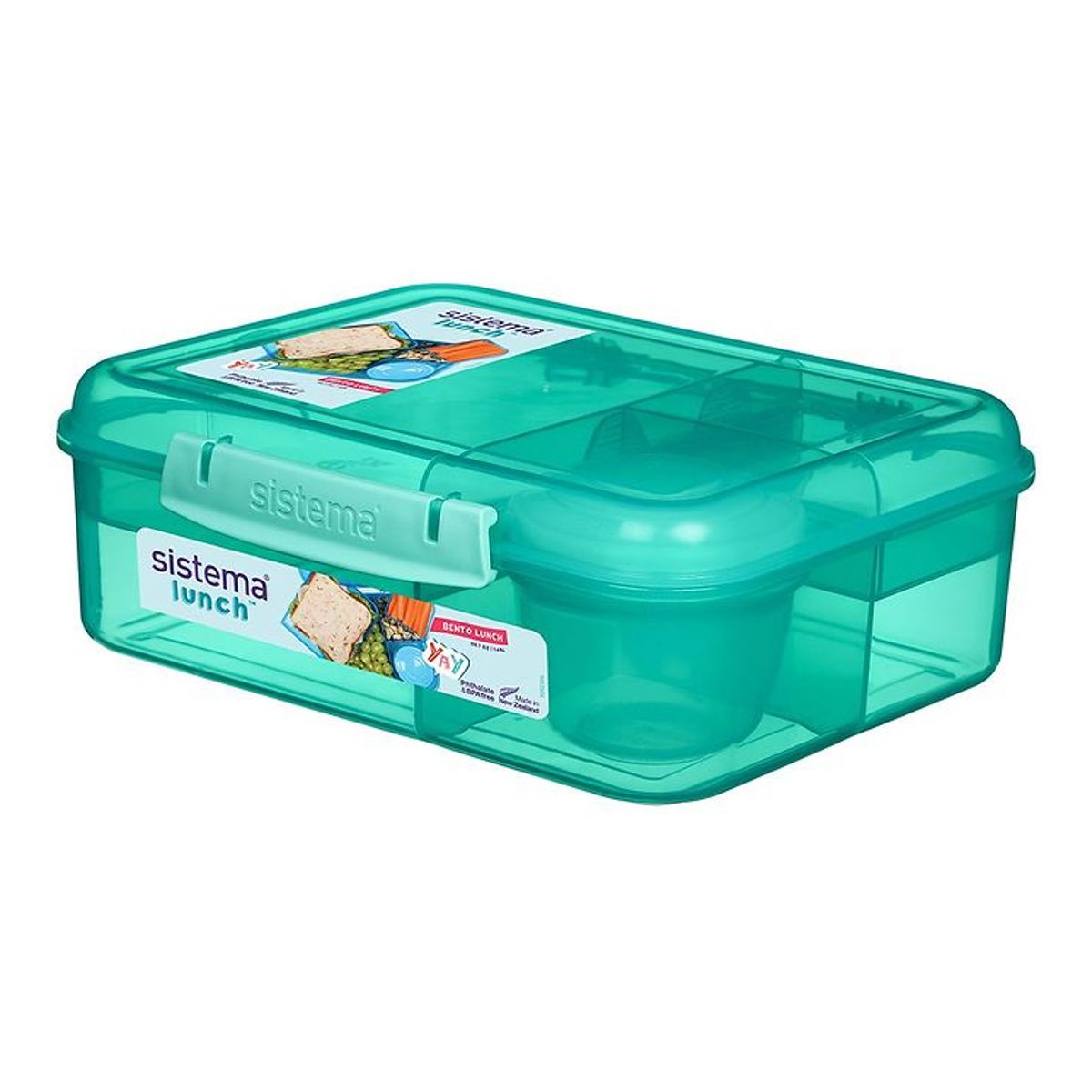 Sistema Madkasse - Bento Lunch - 1,65 l - Turkis