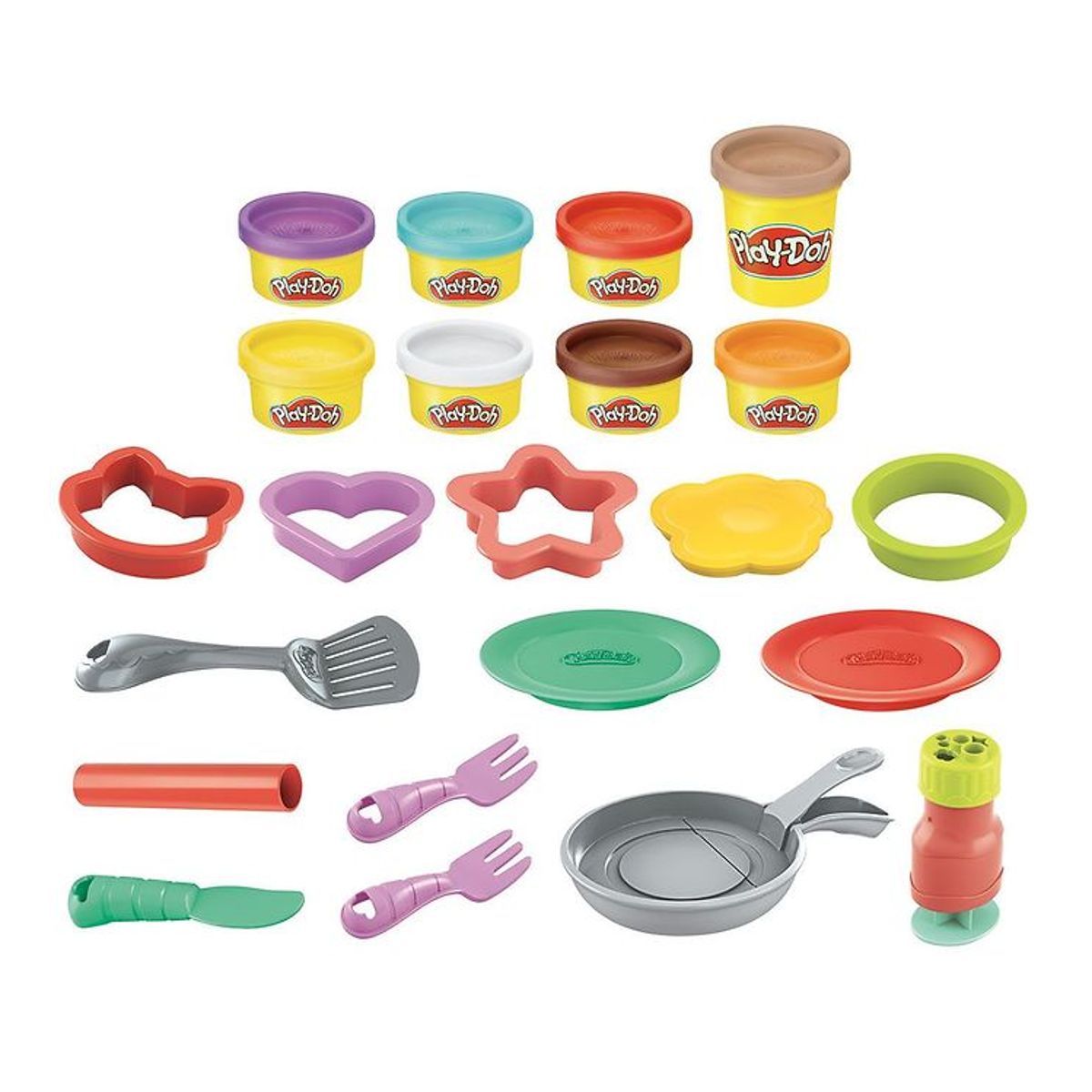 Play-Doh Modellervoks - 255 g - Kitchen Creations - Flip 'N Panc