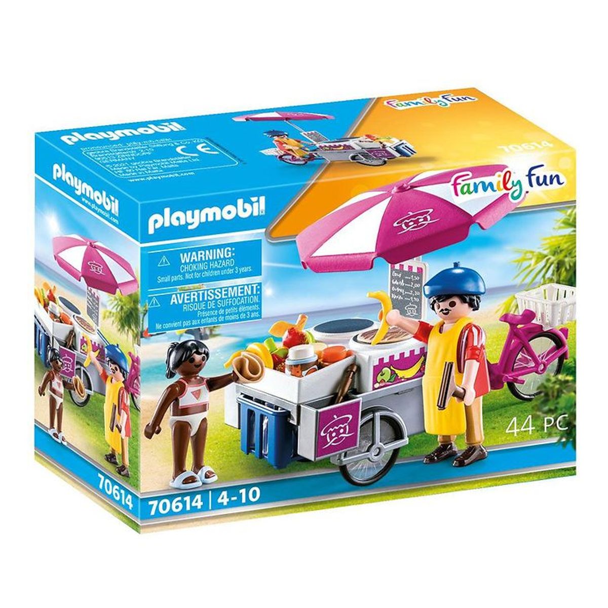 Playmobil Family Fun - Mobilt Pandekageudsalg - 70614 - 44 Dele