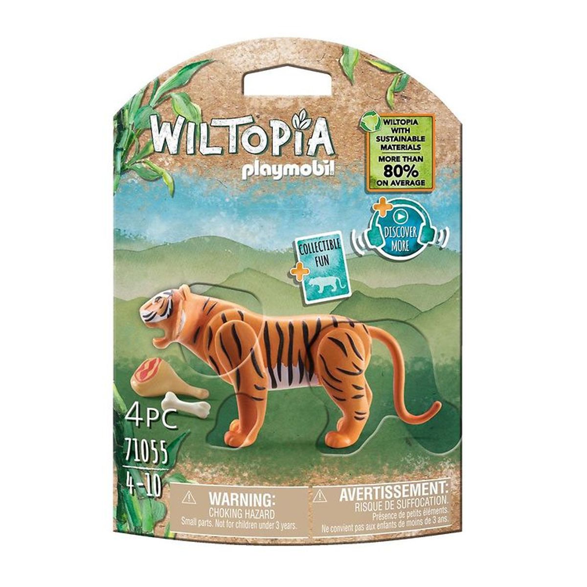 Playmobil Wiltopia - Tiger - 71055 - 4 Dele