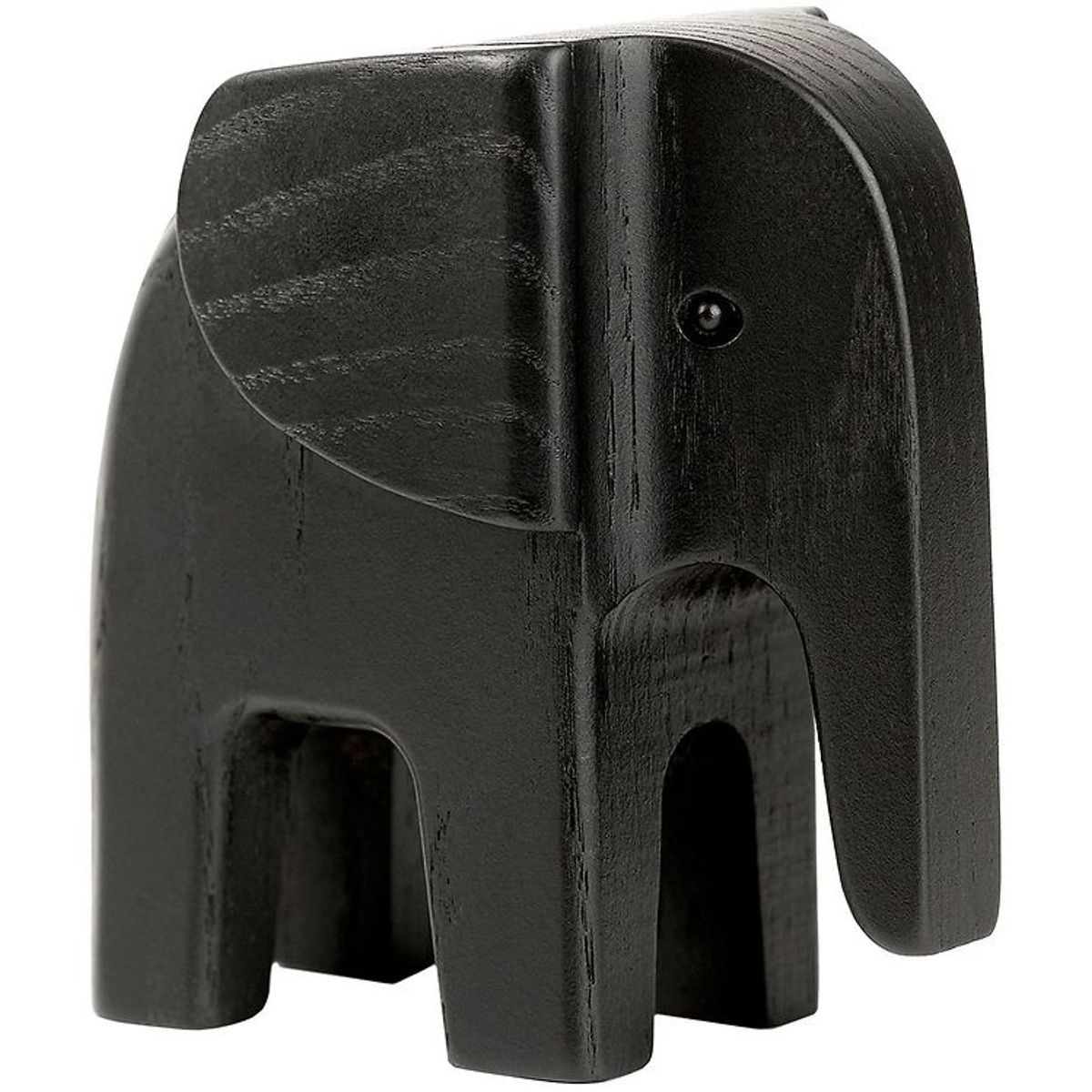 Novoform Træfigur - Elephant - Black Stained