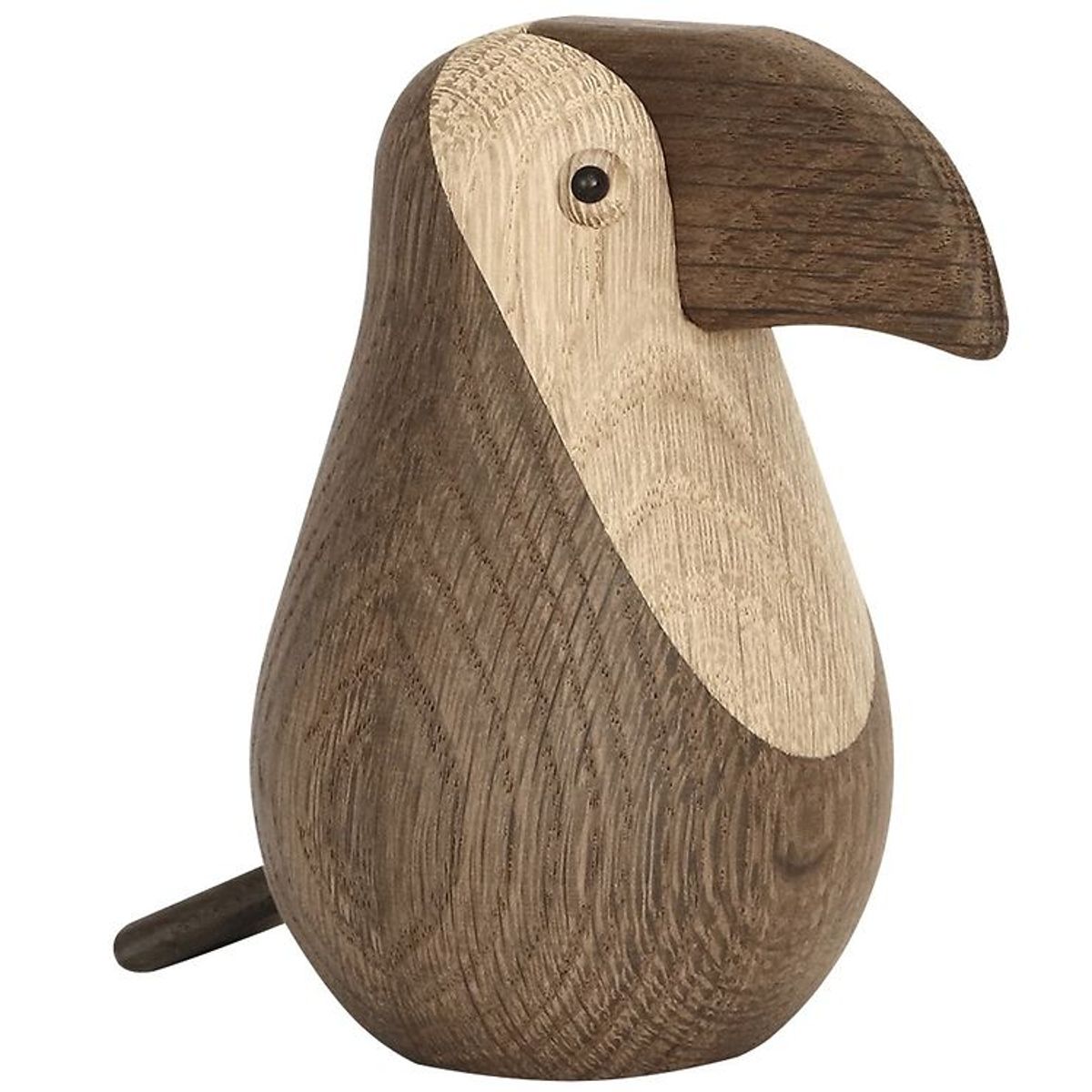 Novoform Træfigur - Toucan - Large - Natural Oak