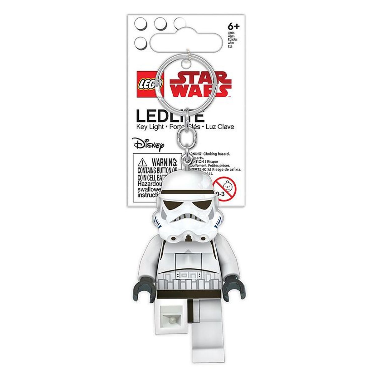 LEGO ® Star Wars Nøglering m. Lommelygte - LEGO ® Stormtrooper