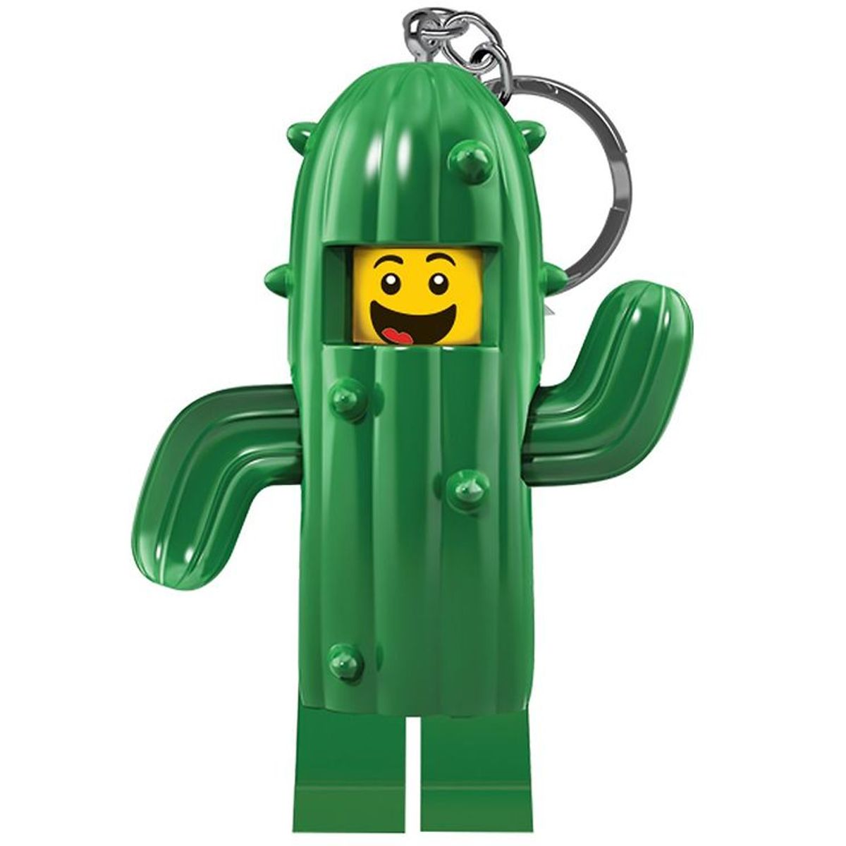 LEGO ® Nøglering m. Lommelygte - LEGO ® Cactus Boy