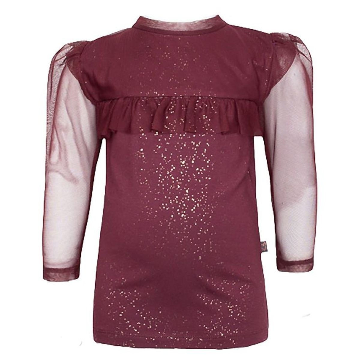 Little Wonders Bluse - Zoe - Burgundy Glitter