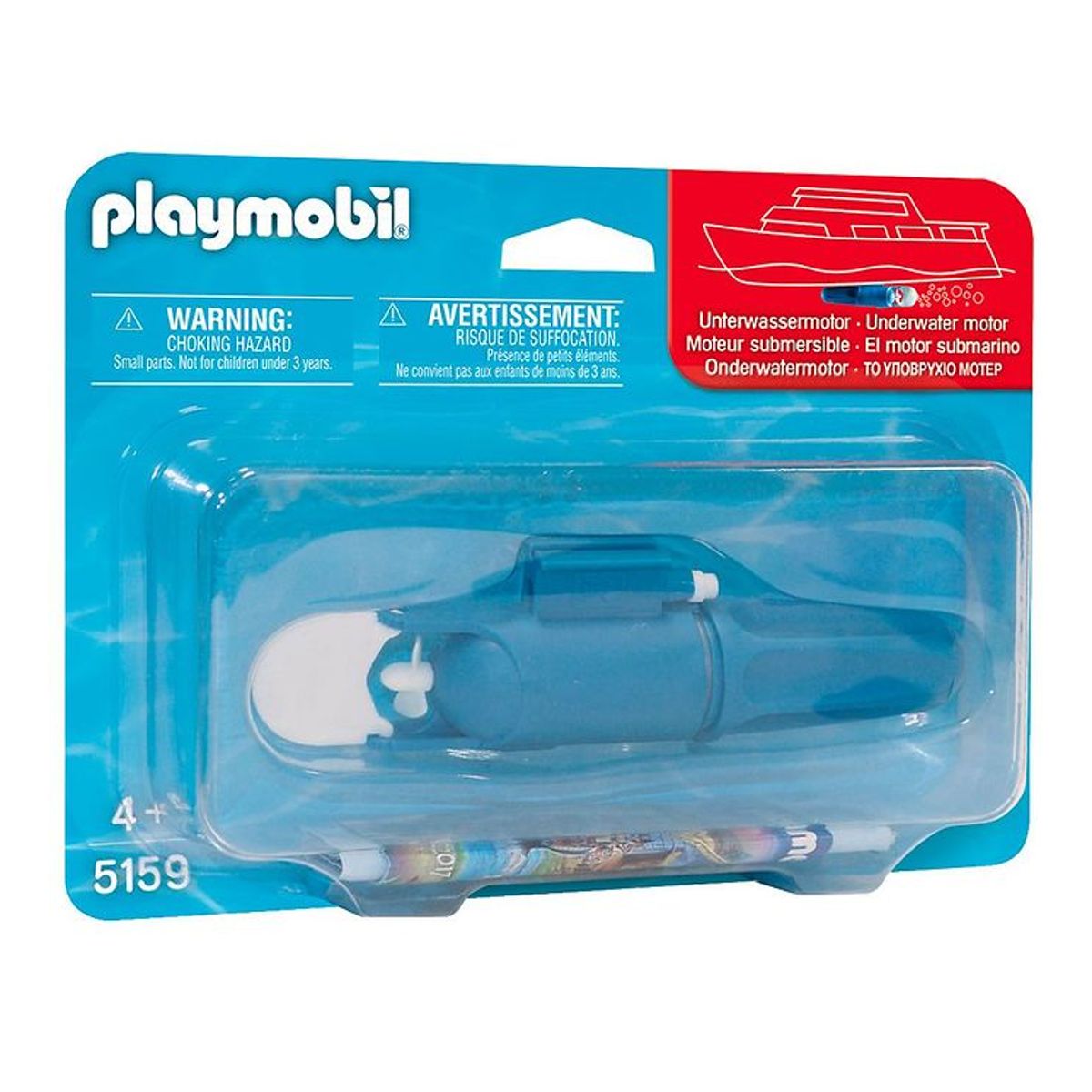 Playmobil Plus - Undervandsmotor - 5159