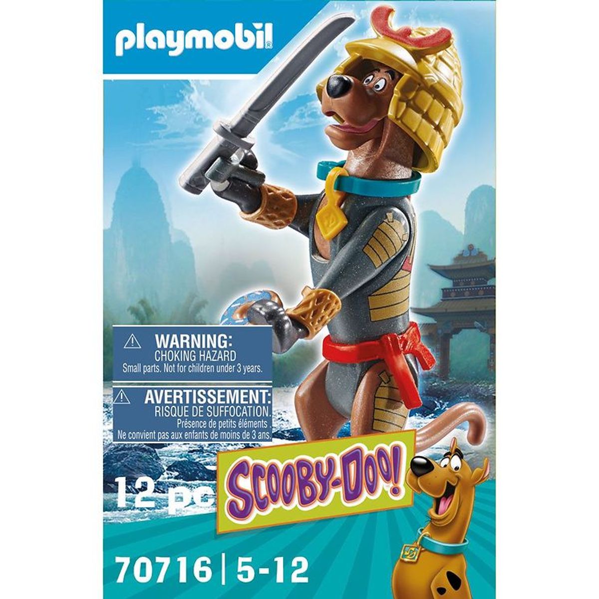 Playmobil SCOOBY-DOO! - Samuraifigur Samlerobjekt - 70716 - 12 D