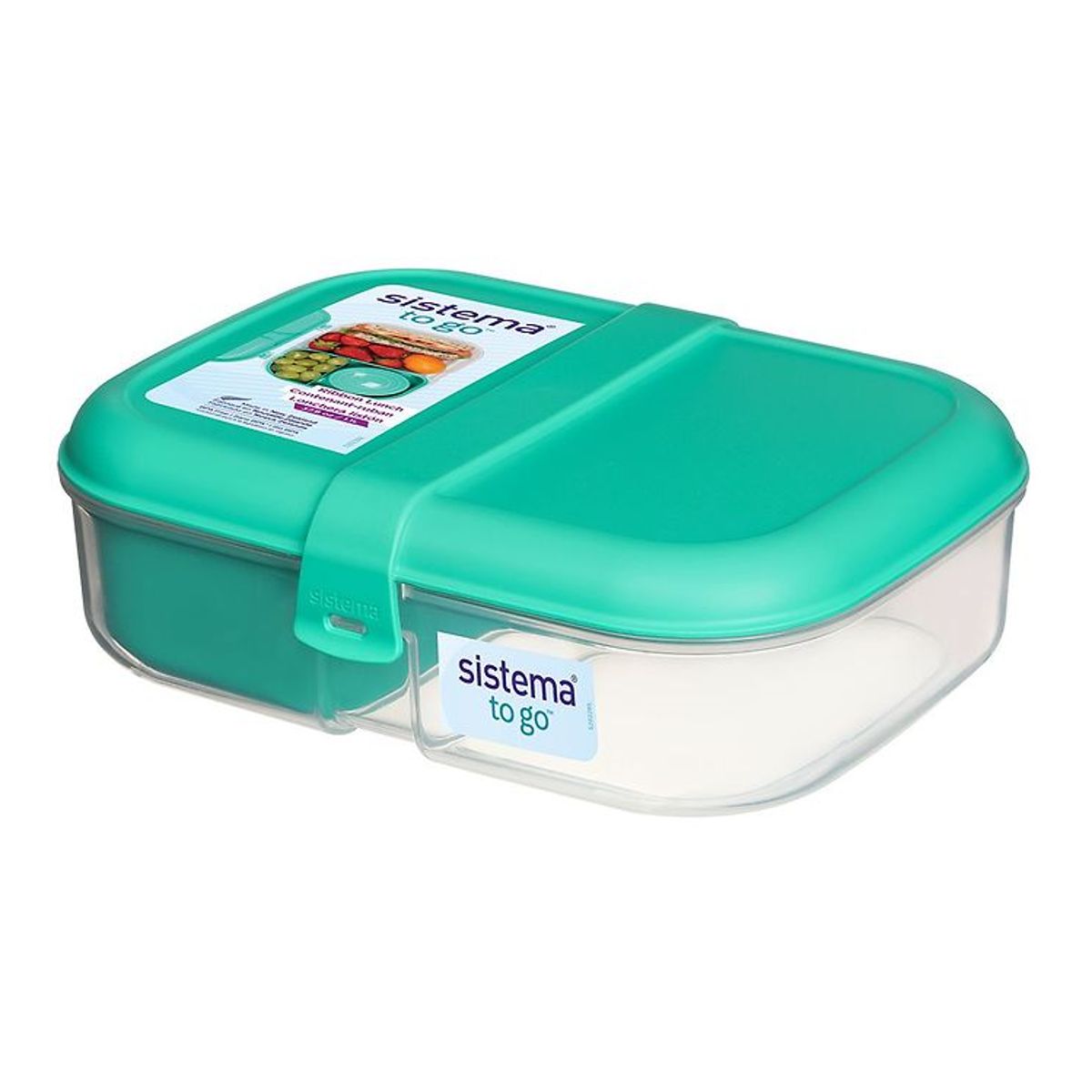 Sistema Madkasse - Ribbon Lunch To Go - 1,1 l - Turkis