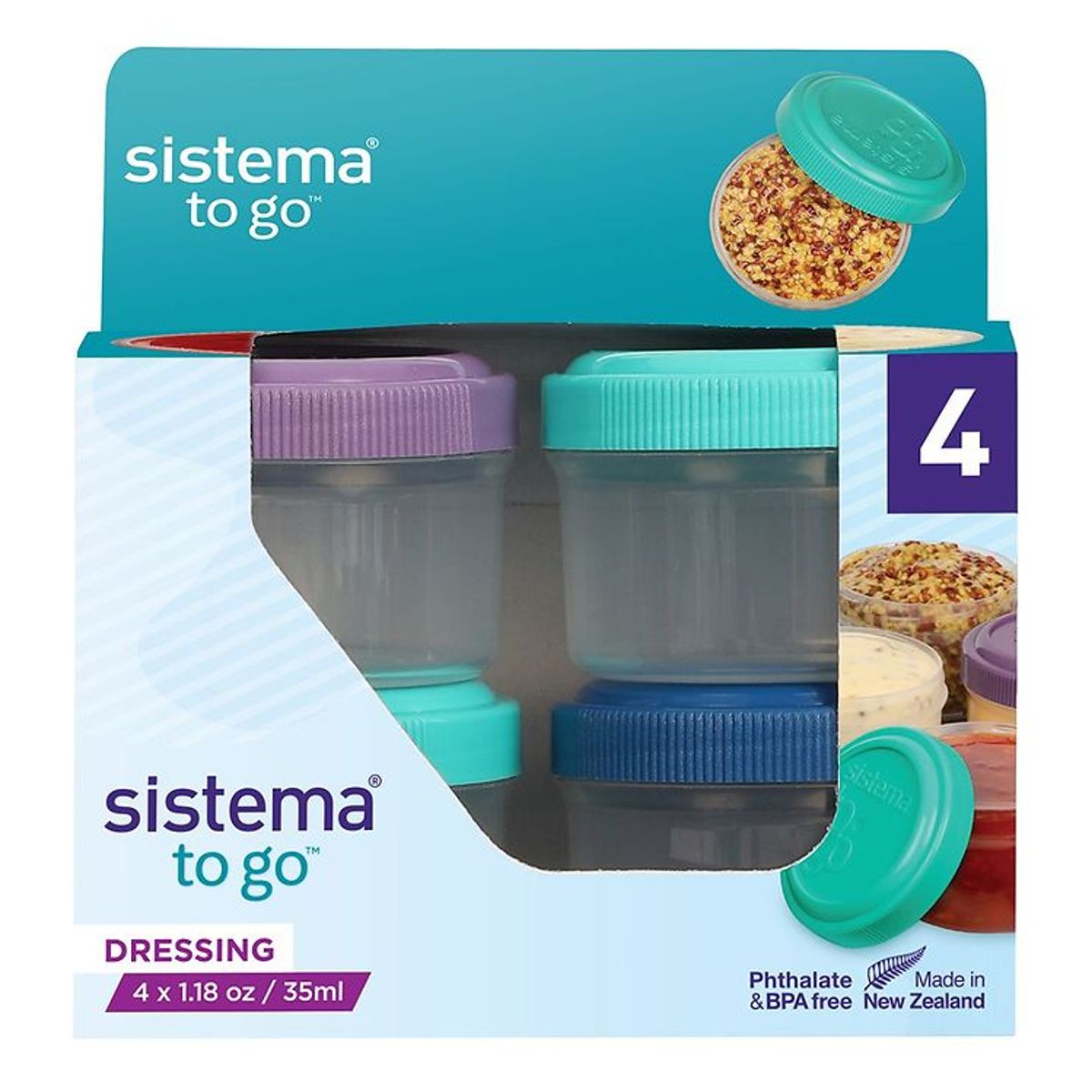 Sistema Beholder - To Go - 35 ml - 4 Pak - Multi