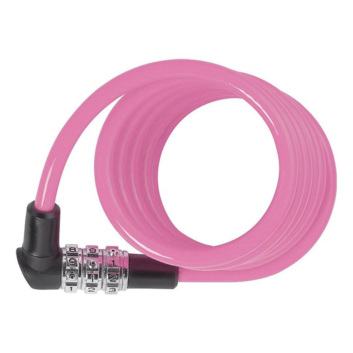 Abus Spirallås - 3506C- 120 cm - Pink