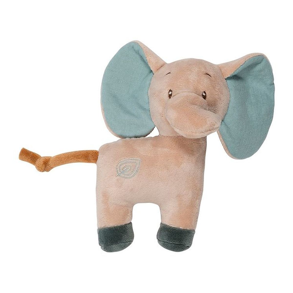 Nattou Rangle - Axel Elephant - 20 cm - Grøn/Beige