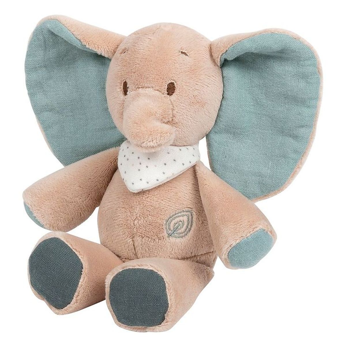 Nattou Rangle - Mini Axel Elephant - 20 cm - Beige