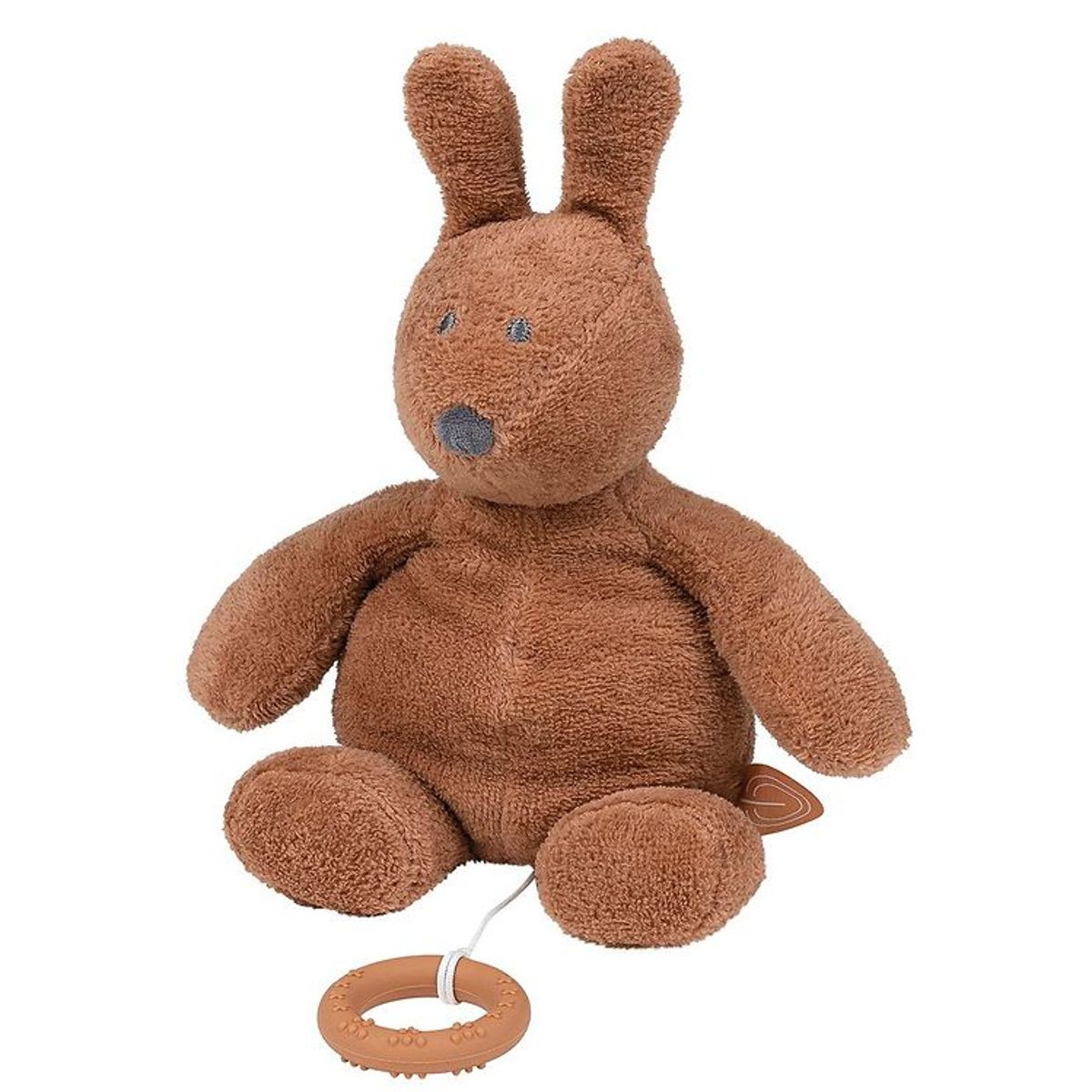 Nattou Bamse m. Musik - Musical Rabbit Bonnie - 30 cm - Brun